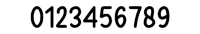Personal Space Font OTHER CHARS