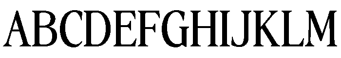 Personal Vogue Regular Font UPPERCASE