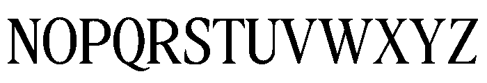 Personal Vogue Regular Font UPPERCASE