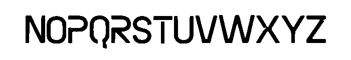 Peru Font LOWERCASE