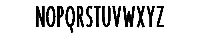 Pervence Font LOWERCASE