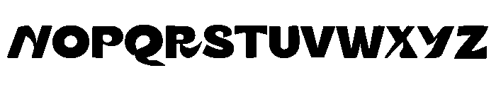 Perzona Font UPPERCASE