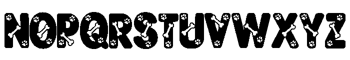 Pet Dog Regular Font LOWERCASE