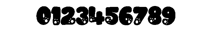 Pet Paw Print By Squeeb Regular Font OTHER CHARS