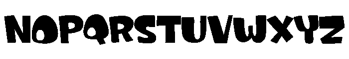 Pet monogram Font LOWERCASE