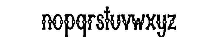 Petal Charm Font LOWERCASE