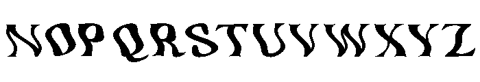 Petal Mirage Regular Font UPPERCASE