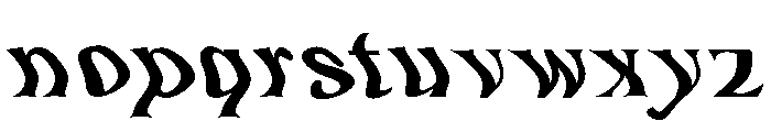Petal Mirage Regular Font LOWERCASE