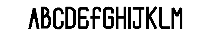 Petale Font UPPERCASE