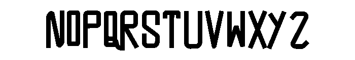 Petale Font UPPERCASE