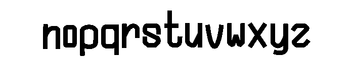 Petale Font LOWERCASE
