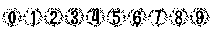 Petalia Monogram Font OTHER CHARS