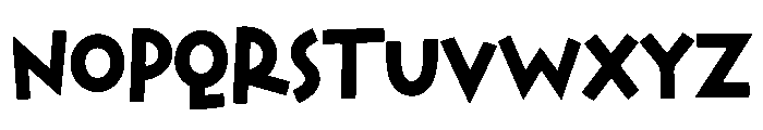 Petalya Font UPPERCASE