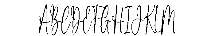 PeterCarsten-Regular Font UPPERCASE