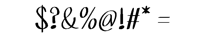 PeterKai Font OTHER CHARS