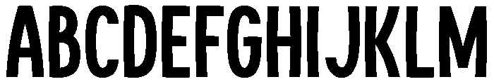Peterson Regular Font UPPERCASE