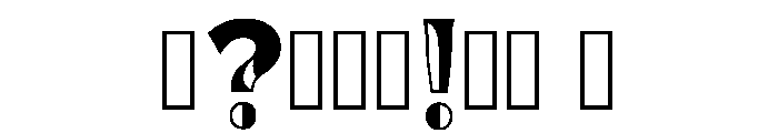 Petra Regular Font OTHER CHARS