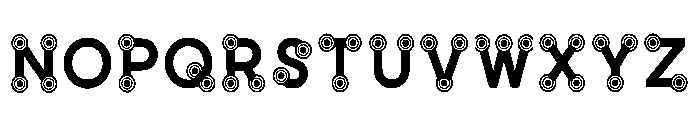 Petre Regular Font LOWERCASE