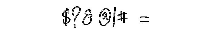Petshop Font OTHER CHARS