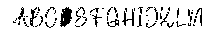 Petshop Font UPPERCASE