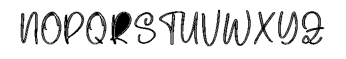 Petshop Font UPPERCASE