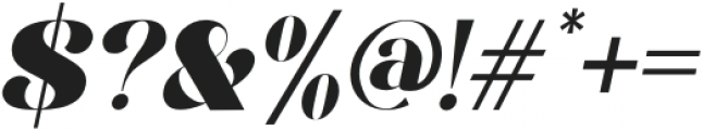 PEARLOOP Italic ttf (400) Font OTHER CHARS