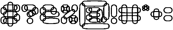 PERFECT CLOUD Bold otf (700) Font OTHER CHARS