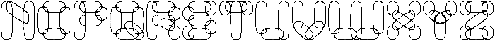 PERFECT CLOUD otf (400) Font UPPERCASE
