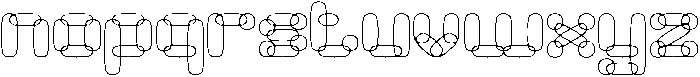 PERFECT CLOUD otf (400) Font LOWERCASE