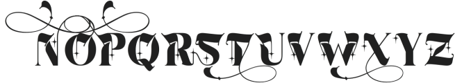 PERSONAL FRESCOES REGULAR otf (400) Font UPPERCASE