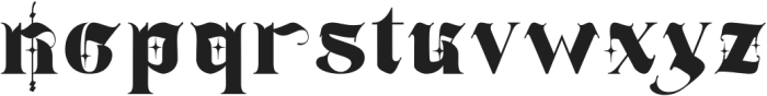 PERSONAL FRESCOES REGULAR otf (400) Font LOWERCASE