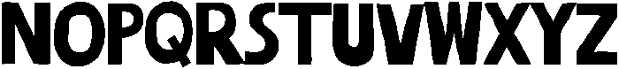 PeaceBlock Regular otf (400) Font LOWERCASE