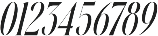 Peach Charley Italic otf (400) Font OTHER CHARS
