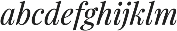 Peach Classy Italic ttf (400) Font LOWERCASE