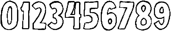 Peach Coast Outline otf (400) Font OTHER CHARS