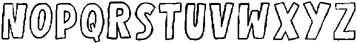 Peach Coast Outline otf (400) Font UPPERCASE