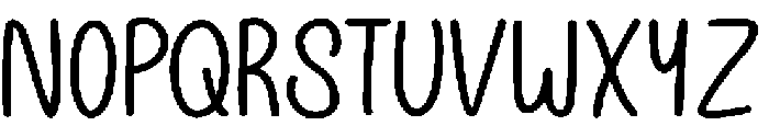 Peach Plum Bold otf (700) Font UPPERCASE