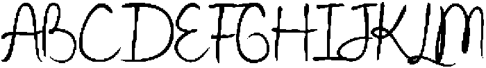 Peach Willow otf (400) Font UPPERCASE