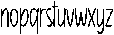 PeachLemonade-Regular otf (400) Font LOWERCASE