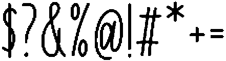 PeachLemonadeSpaced-Regular otf (400) Font OTHER CHARS