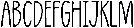 PeachLemonadeSpaced-Regular otf (400) Font UPPERCASE