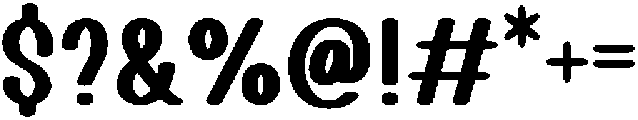 PeachWrite Regular otf (400) Font OTHER CHARS