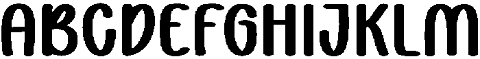 PeachWrite Regular otf (400) Font UPPERCASE