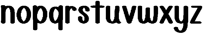 PeachWrite Regular otf (400) Font LOWERCASE