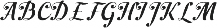 Peacher-Rough otf (400) Font UPPERCASE