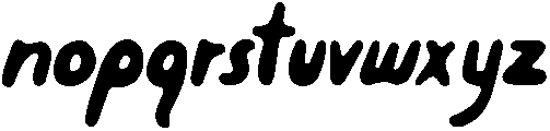 Peaches Regular otf (400) Font LOWERCASE