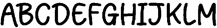 Peachy Romance Regular otf (400) Font UPPERCASE
