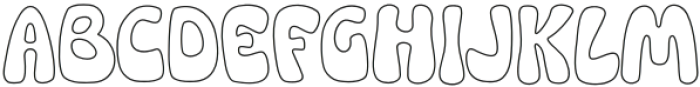 Peachy Rounded Line otf (400) FONT