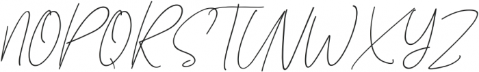 Peachy Script Italic otf (400) Font UPPERCASE