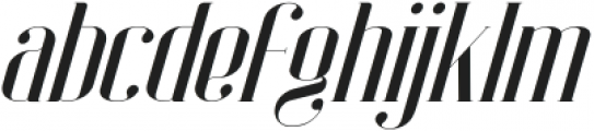 Peachy Serif otf (400) Font LOWERCASE